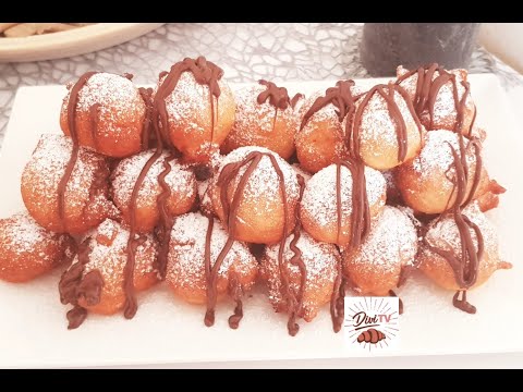 Mini Löffel - Krapfen /lecker / schnell / einfach /Donuts