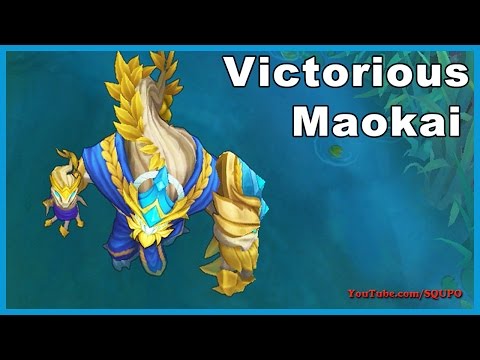 Victorious Maokai Skin Spotlight - New Skin (League of Legends)