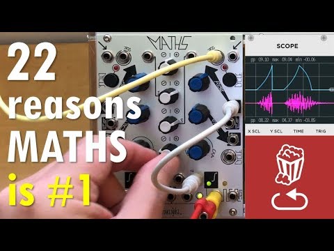 Make Noise MATHS - Black Custom Faceplate image 2