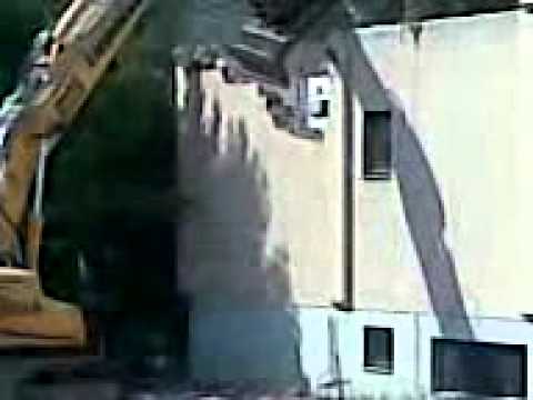 Abriss ehem. Kupsch in Würzburg/Lengfeld