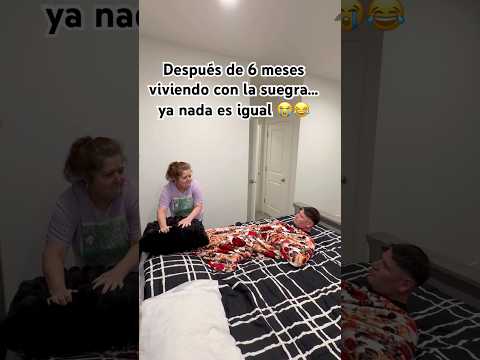 Después de 6 meses viviendo con la suegra… ya nada es igual 😭😂
