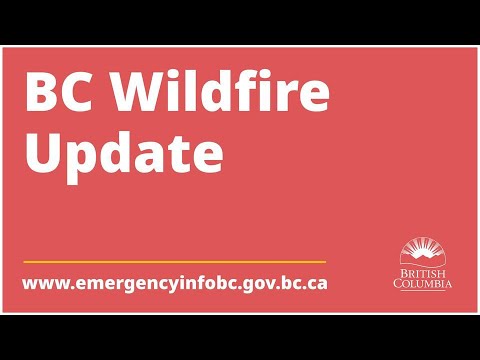 BC Wildfire Update, Aug 5, 2021