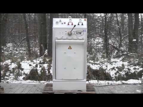 Exploding Scuba Tank in L&W Explosion Safety Box