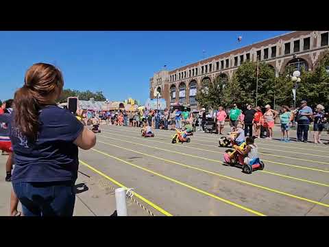 Iowa State Fair Big Wheel Race