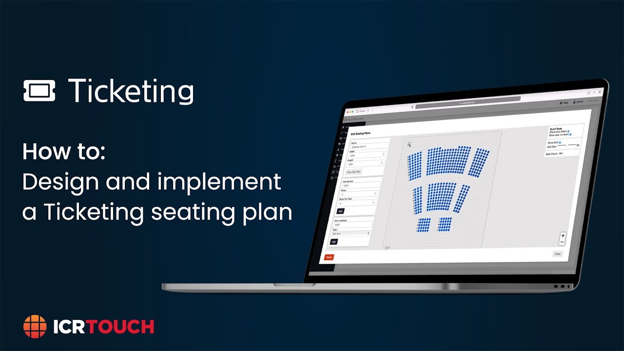How to: design and implement a Ticketing seating plan