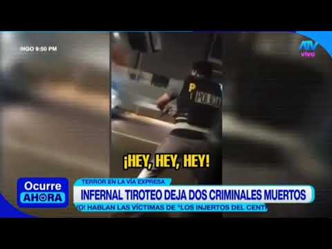 De película😲 Impresionante captura de criminales en Lima Perú🇵🇪