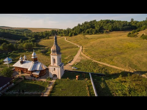 FPV DRONE Schitul Sfânta Maria Magdalena Tibucani