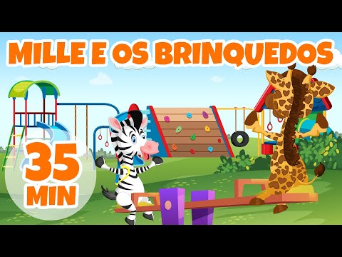 Mille os Brinquedos - Giramille 35 min | Desenho Animado Musical