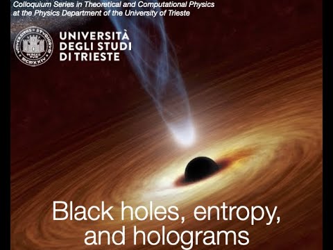 Black holes, entropy, and holograms | Prof. Francesco Benini