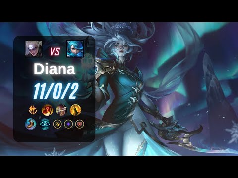 Diana Jungle vs Gwen - EUW LoL Challenger 13.18