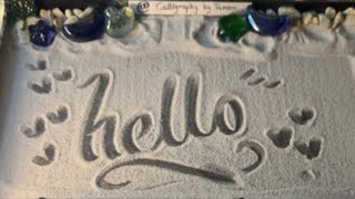 Writing subscribers name ✨ #live #foryou