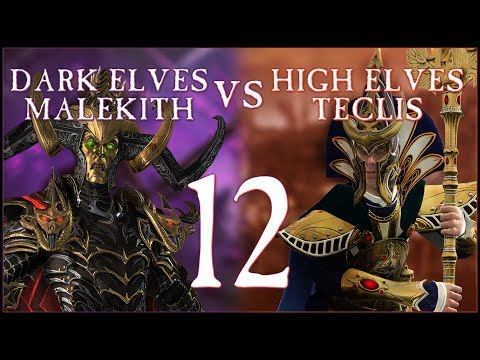 CHAOS WARRIORS - Malekith vs Teclis (Head to Head) - Total War: WARHAMMER II - Ep.12!