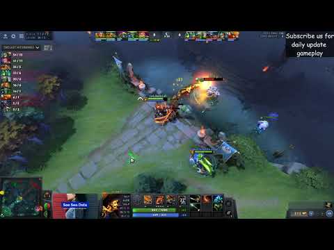 n0tail core Clinkz mid lane gameplay NON-STOP killing | 7.27c