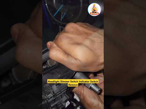 Headlight Dimmer Switch Indicator Switch Remove #headlightswitch #shorts #shortsvideo #gmtechnician