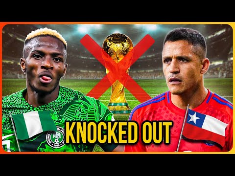 8 Countries That are Already OUT of the 2026 World Cup