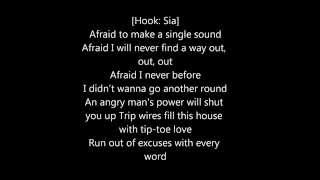 Eminem - Guts Over Fear ft. Sia Lyrics (Shady XV)