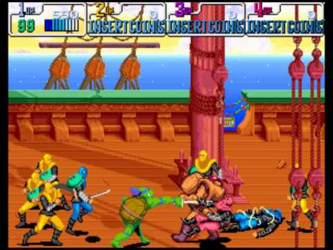 Teenage Mutant Ninja Turtles - Turtles in Time (Arcade)