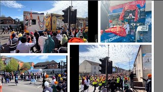 Nagar kirtan in uk 🇬🇧 (Coventry) aj lgyi sewa nagar kirtan ch 🌸🙏