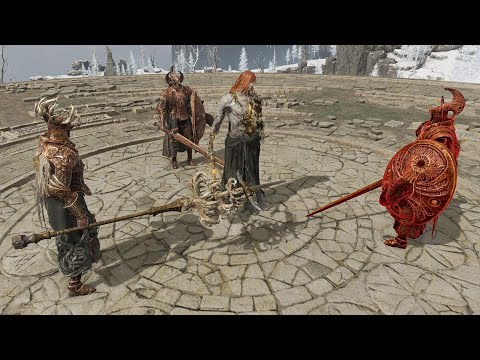 Crucible Knight Trio Vs Bosses - Elden Ring