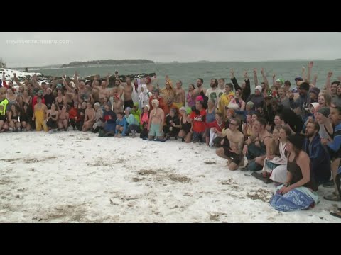 12th Annual Polar Bear Dip and Dash in Portland