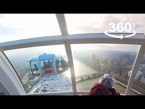 360 video inside London Eye.