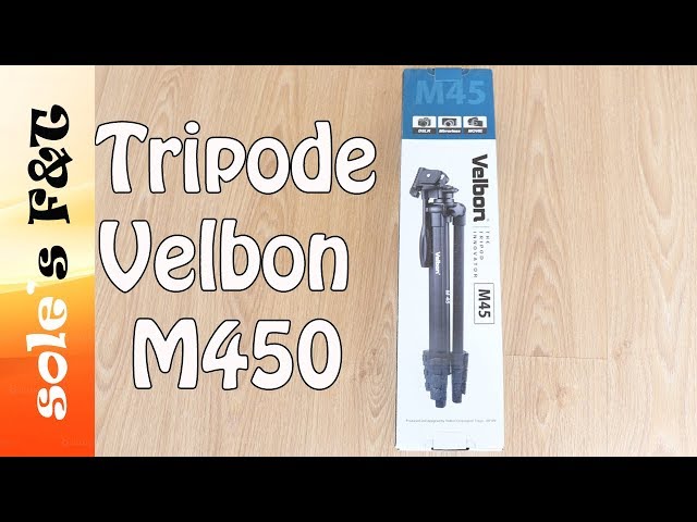 Vídeo relacionado con Velbon M45 - Trípode con Cabezal de líquido de 2 vías (62 Pulgadas, con Placa de liberación rápida)