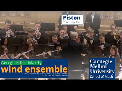Carnegie Mellon Wind Ensemble - Piston: Tunbridge Fair