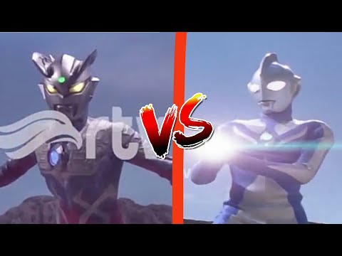 Ultraman COSMOS vs Ultraman zero!!!