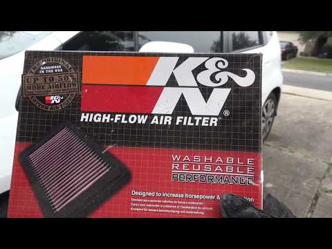 How to Install K&N Air Filter on 2013 Honda Fit Sport in 5 minutes and save money!