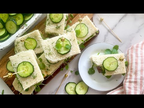 Refreshing Cucumber Sandwiches Recipe