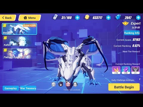 [SEA] Memorial W20 - Benares (35584); Padrino (30293); Kallen (31306)