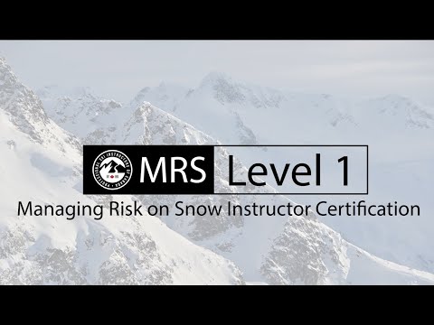 PSIC Managing Risk on Snow Instructor Certification