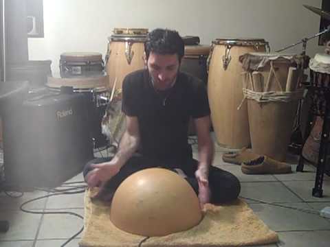 Drum and bass on the Calabash by Marcelo Woloski
