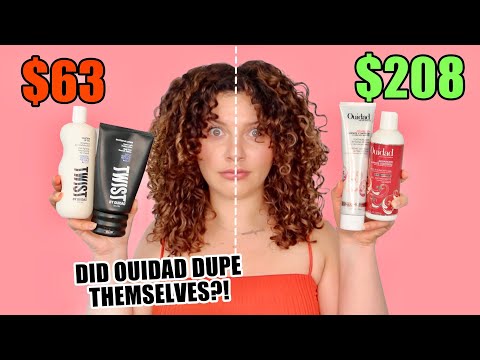 HIGH-END VS DRUGSTORE HUMIDITY PROOF CURLY HAIR ROUTINE BATTLE | Twist Hair vs Ouidad