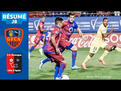 J8 | GFC Ajaccio - US Boulogne CO (0-0), le résumé | National FFF 2019-2020