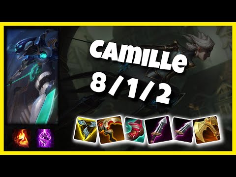 Camille vs Riven BR Challenger TOP (8/1/2) - v11.4
