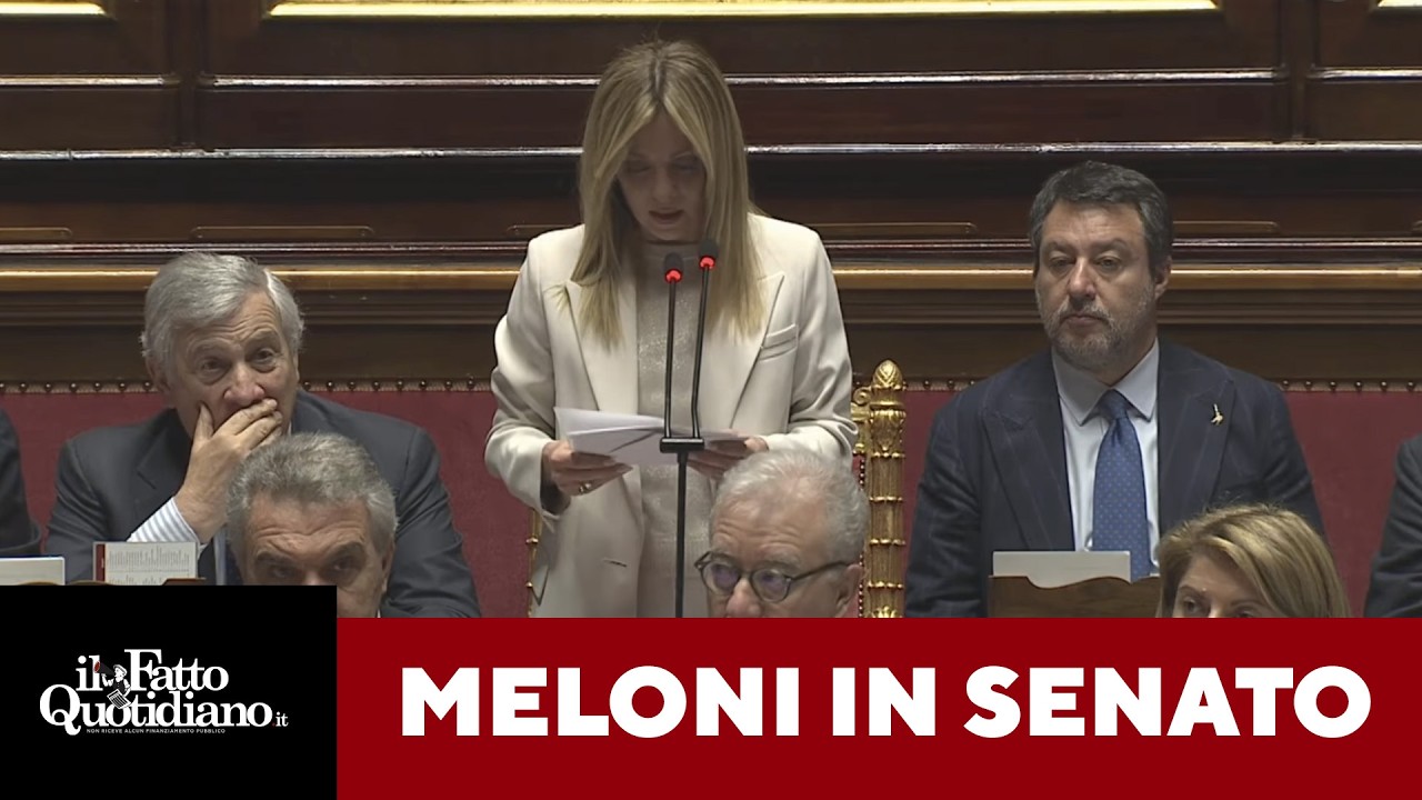 Attacco all'Iran. Giorgia Meloni riferisce in Senato: segui la diretta