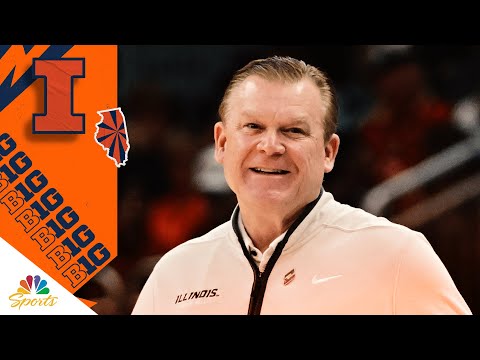Brad Underwood: Tomislav Ivisic skipped 2025 NBA Draft 'to get stronger' | Big Ten on NBC Sports