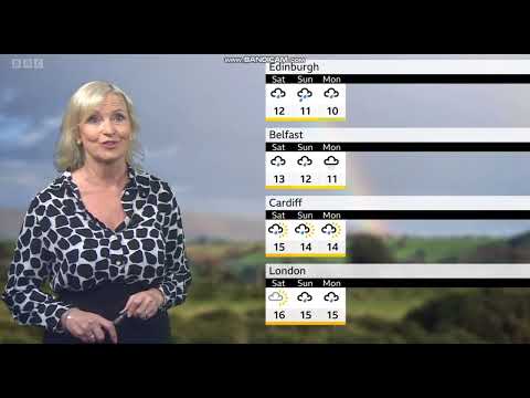 Carol Kirkwood BBC Weather October 25th 2023 HD