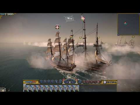 Napoleon Total war - Naval Battle Denmark-Norway vs Sweden