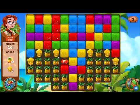 Lost Island: Blast Adventure - Level 428 (No Boosters) HD