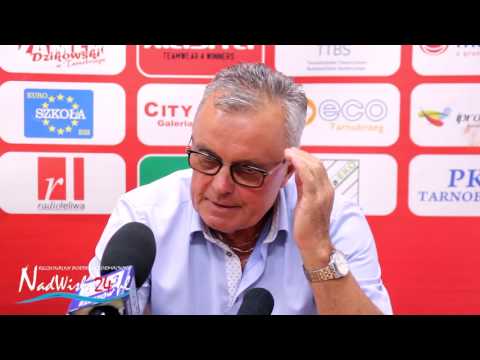 22.07.2017 Konferencja prasowa po meczu Siarka Tarnobrzeg - GKS Katowice 1:0, 1/32 Pucharu Polski