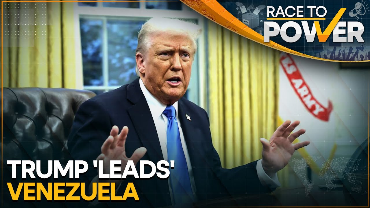 U.S.-Venezuela: Trump Calls Himself 'Acting President of Venezuela' | WION Race To Power