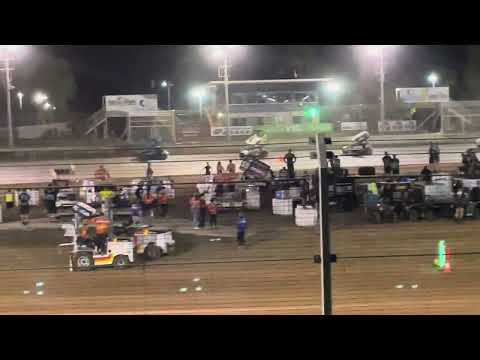 Sprintcars Scott Enderl Rollover Defend The Top End Northline Speedway 6/9/2024