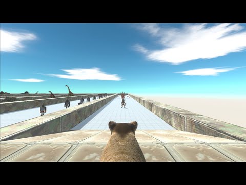 Prehistoric Mammal Vs All Units 1st Person - Animal Revolt Battle Simulator