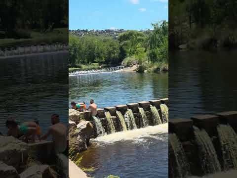 Balneario Diquesito hoy 17/1 en villa carlos paz, conoces este lugar? #carlospaz #turismo #cordoba