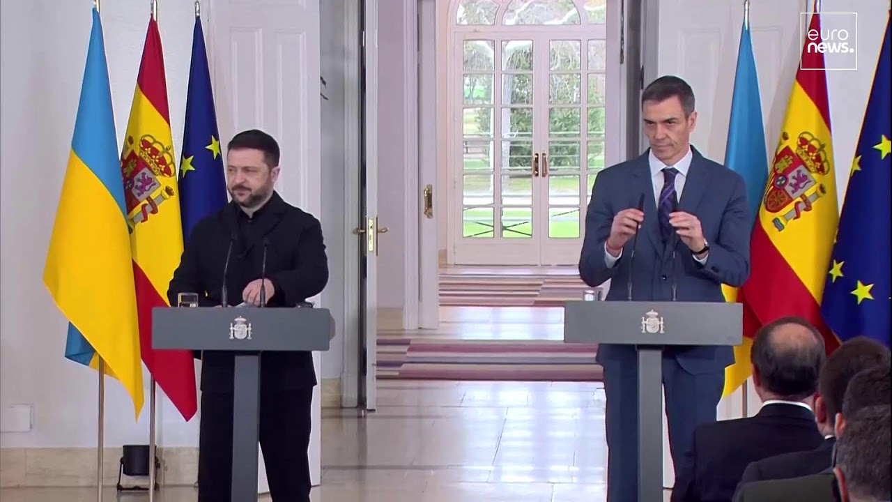 🔴 EN DIRECTO - Pedro Sánchez recibe a Zelenski en Moncloa
