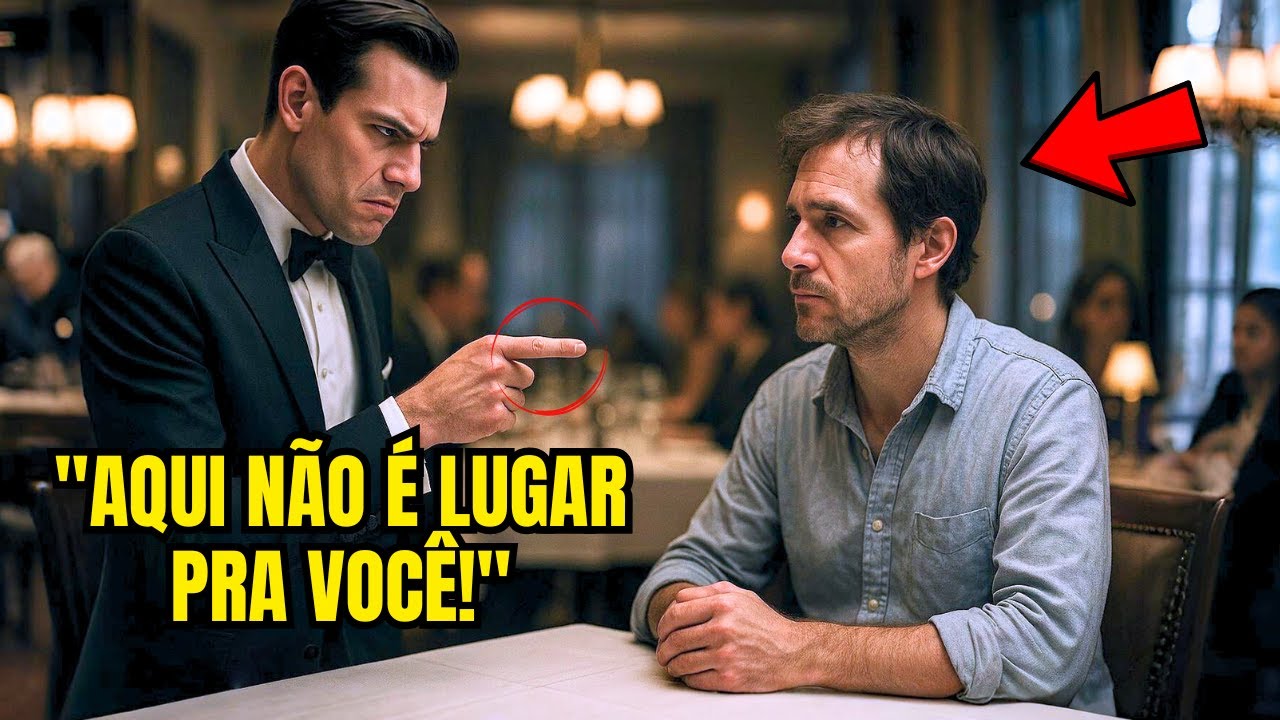 GARÇOM HUMILHA CLIENTE MAL VESTIDO SEM SABER QUE ERA O NOVO DONO DO RESTAURANTE