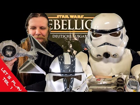 Rebellion Let's Play Part 1 - Will the Empire find the Rebel base? Rebellion played
