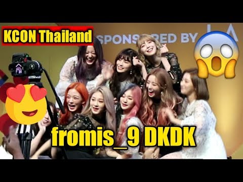 fromis_9 'DKDK' KCON THAILAND 2018 Video